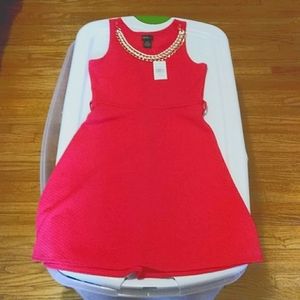 Girls Fuchsia dress size 10/12